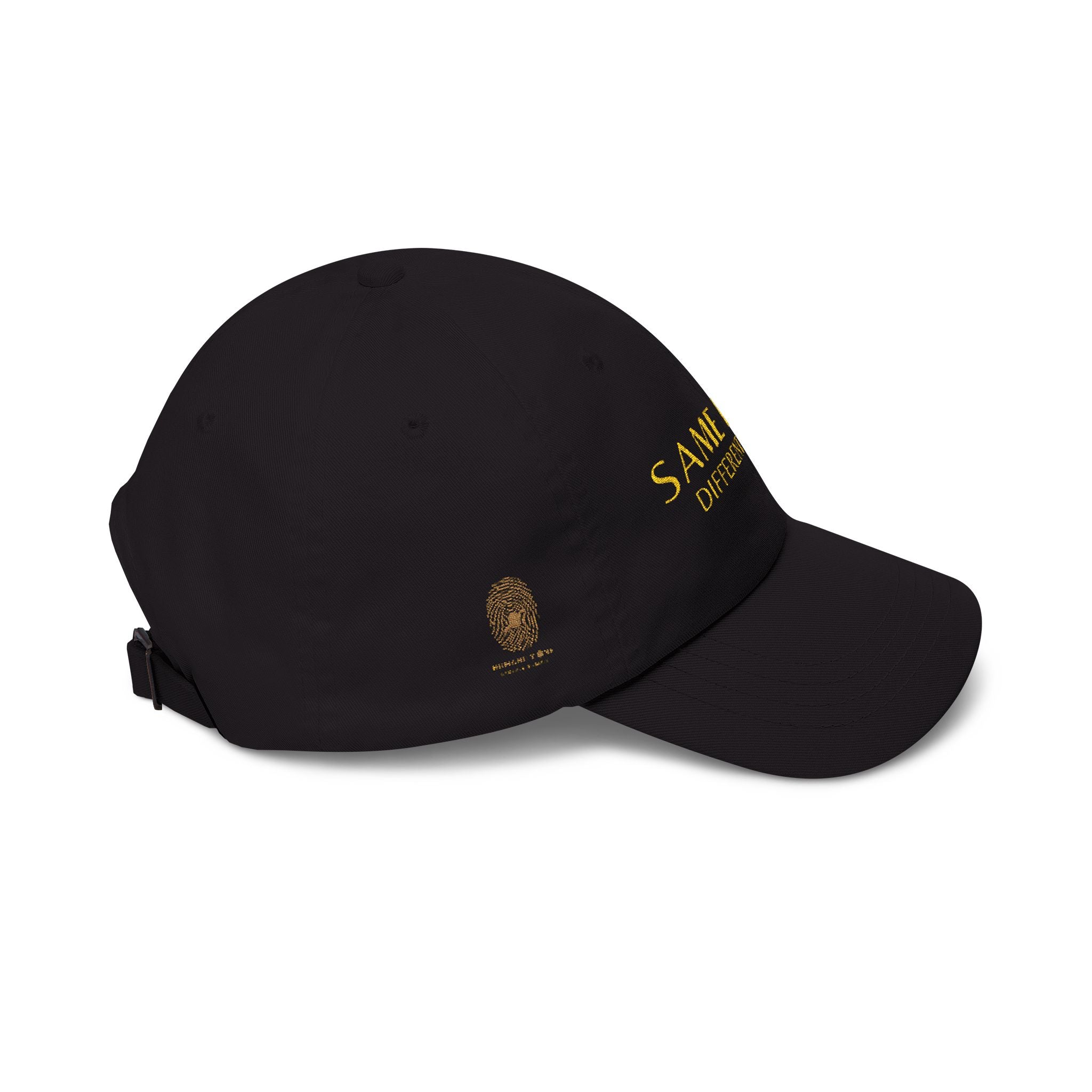 The SAME DUST. DIFFERENT STARS. Dad Embroidered White Baseball Hat
