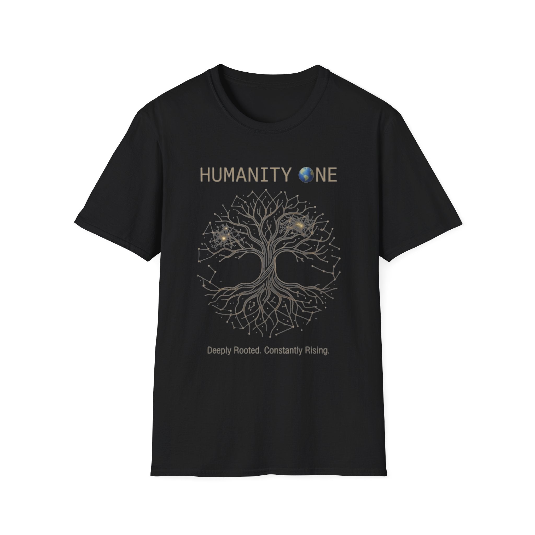 The Universal Root — "Humanity One: United by the Stars" Graphic Tee