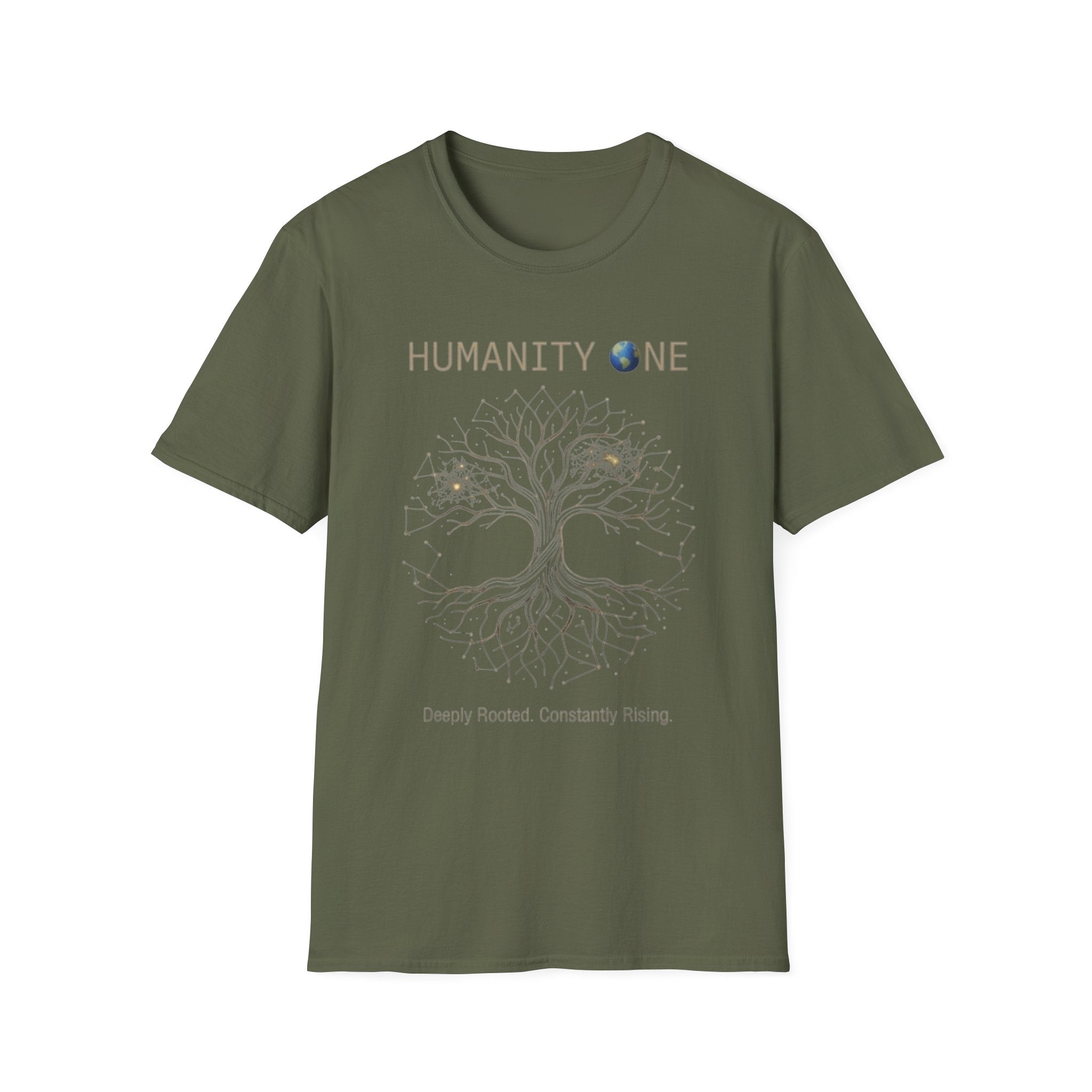 The Universal Root — "Humanity One: United by the Stars" Graphic Tee