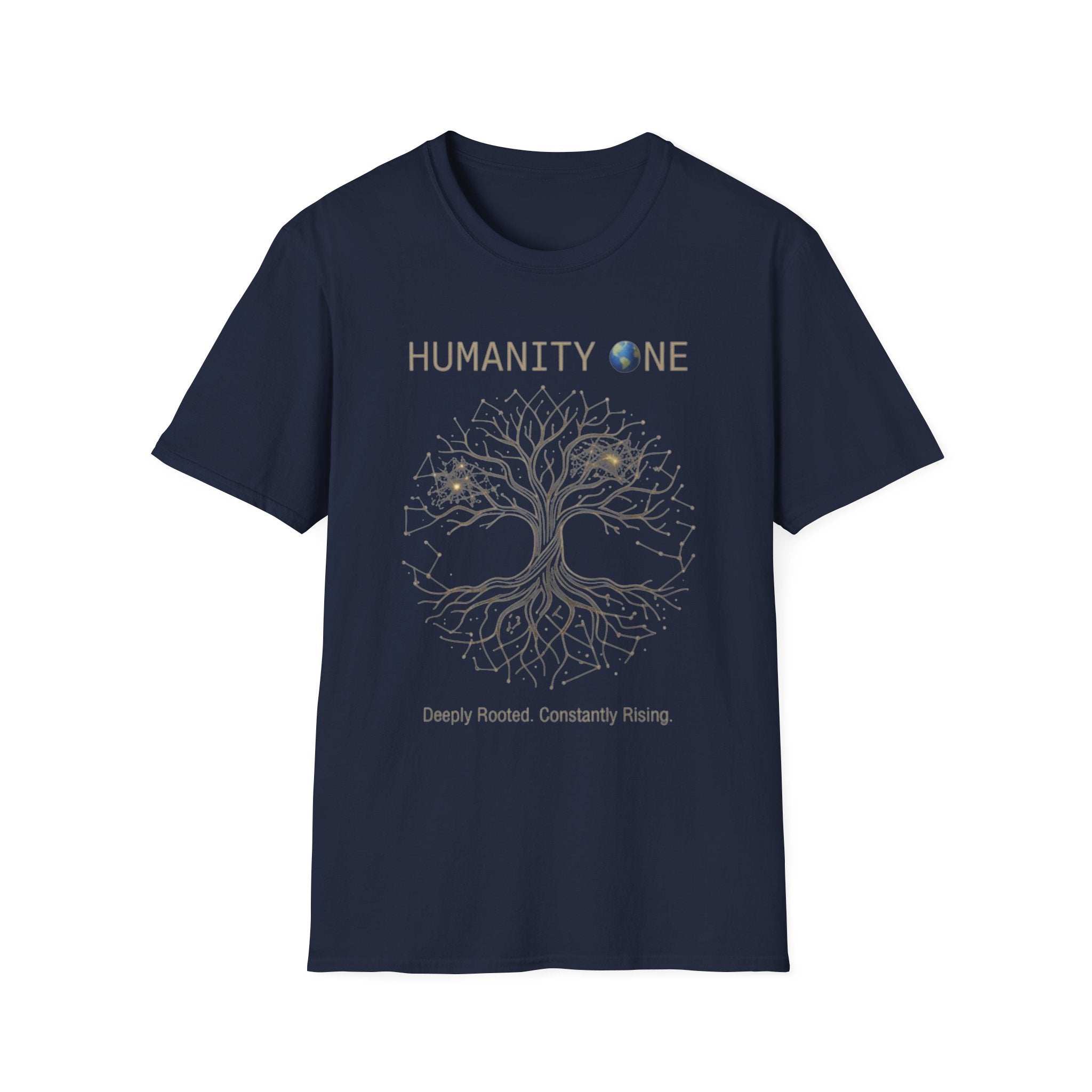 The Universal Root — "Humanity One: United by the Stars" Graphic Tee