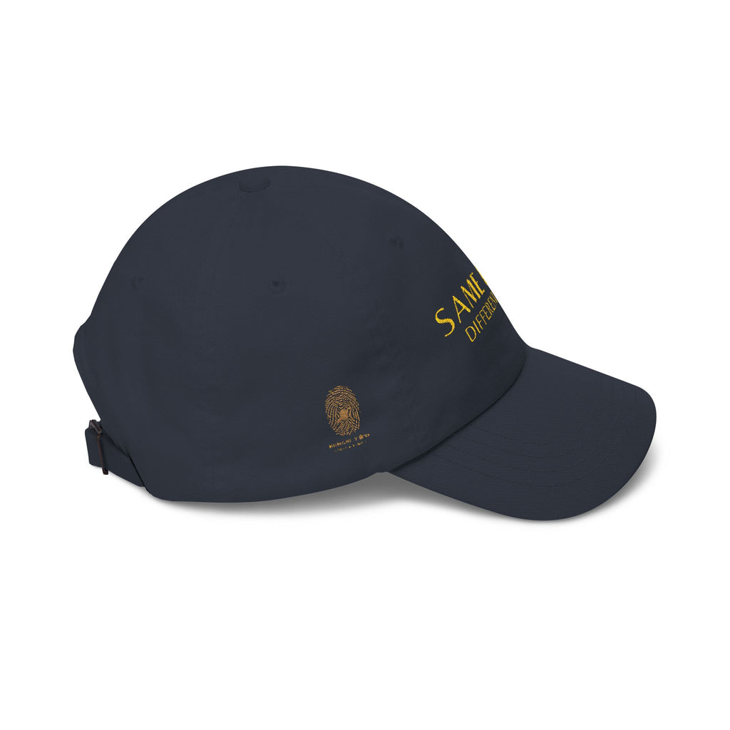 The SAME DUST. DIFFERENT STARS. Dad Embroidered White Baseball Hat